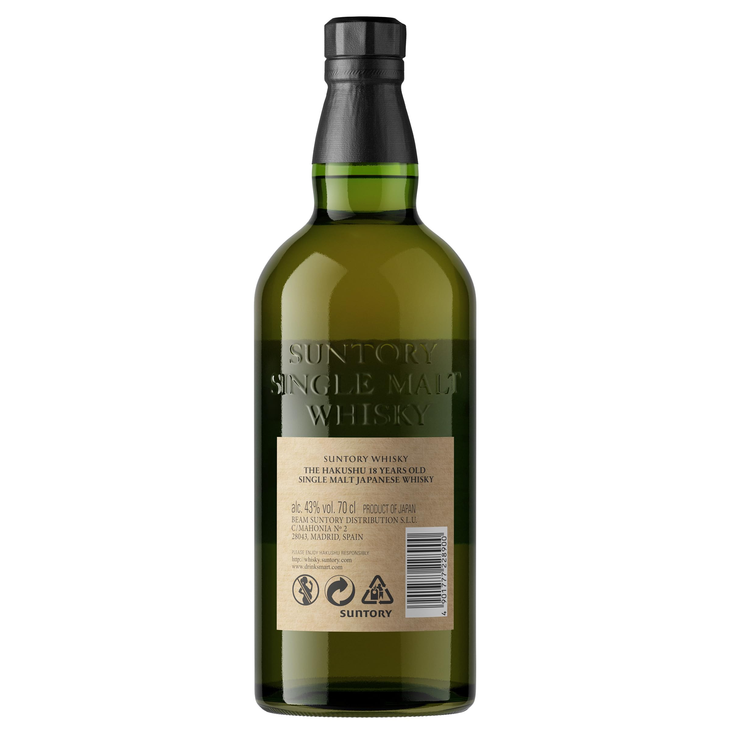 Hakushu - Japanese Single Malt 18 year old : Amazon.it
