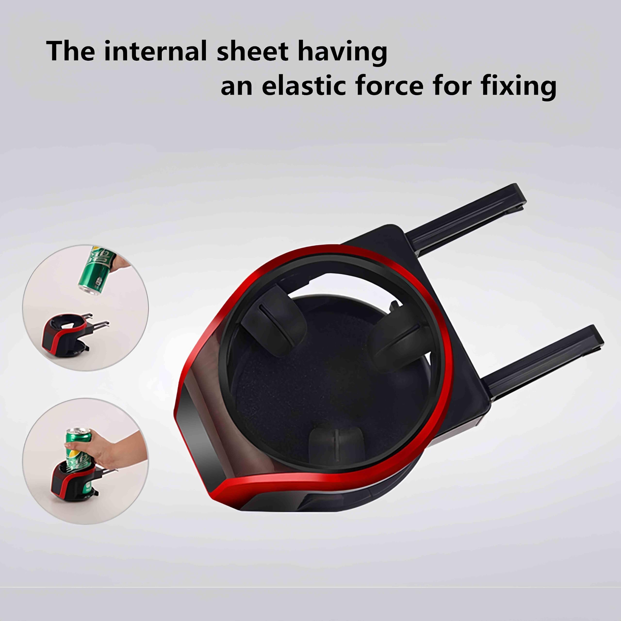 2-in-1 Getränkehalter Auto - Flaschenhalter & Handyhalterung Für Lüftungsschlitze