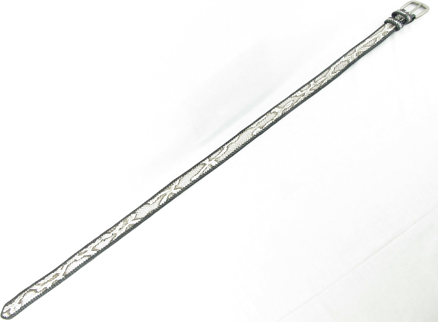 Genuine Python Snake Skin Handmade Belt 46" - Image 2