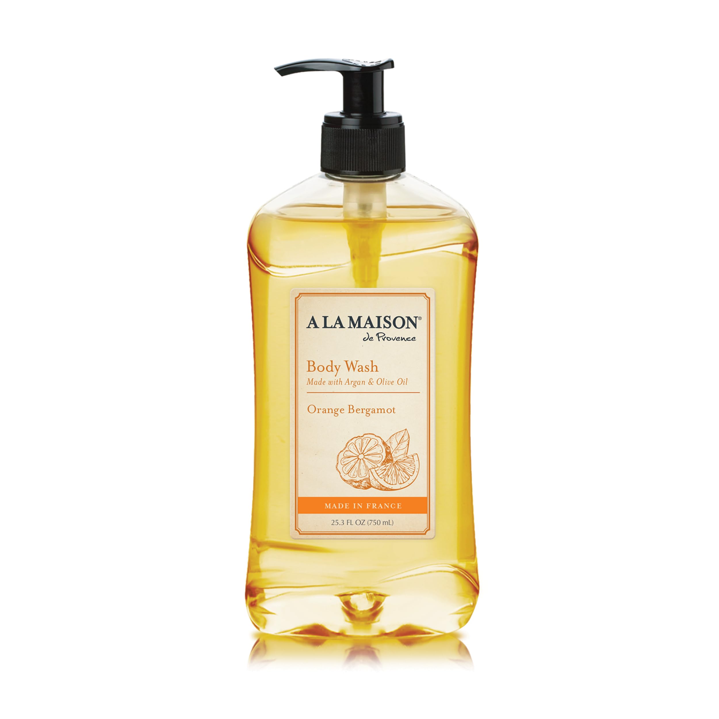 A LA MAISON Orange Bergamot Body Wash 25.36 Fl Oz, 1 Pack