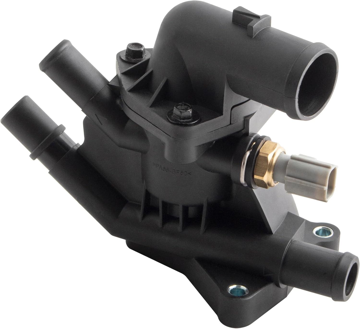 BOXI 902-1087 Engine Coolant Thermostat Housing Assembly Fits for Ford EcoSport 2018 2019 2020 2021 Fiesta 2015 2016 2017 L3 1.0L / Replaces CM5Z8592B TA3007