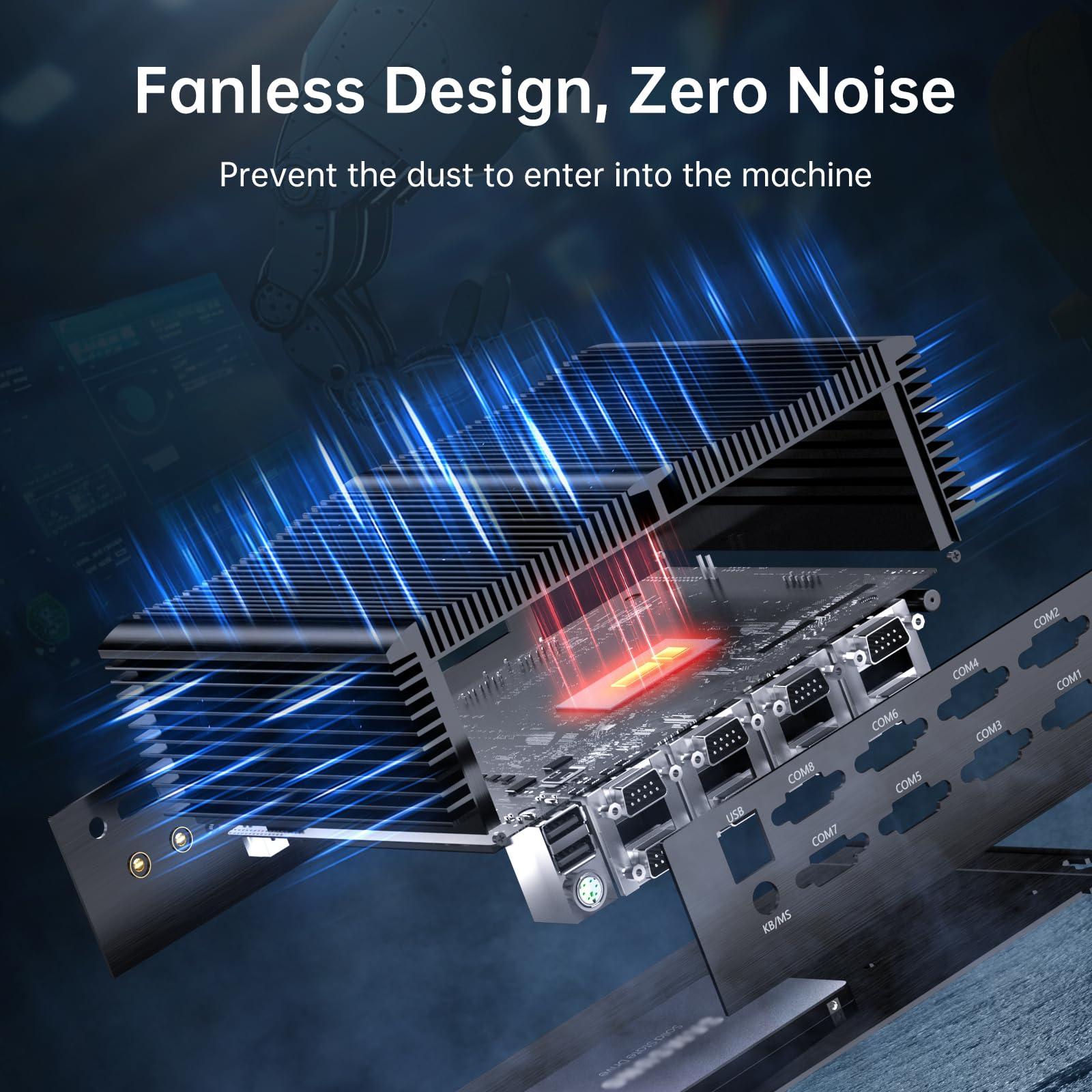 Amazon.com: msecore Fanless Industrial PC, Mini Computer with i5