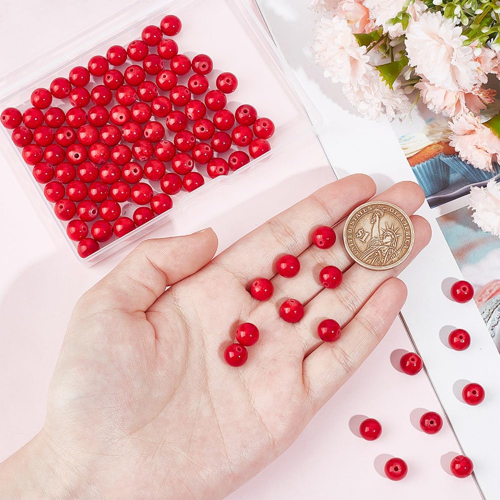 Collana Perline Pietra Preziosa Rondelle Giada Rossa Brasile 2x4 Mm - Foto 10