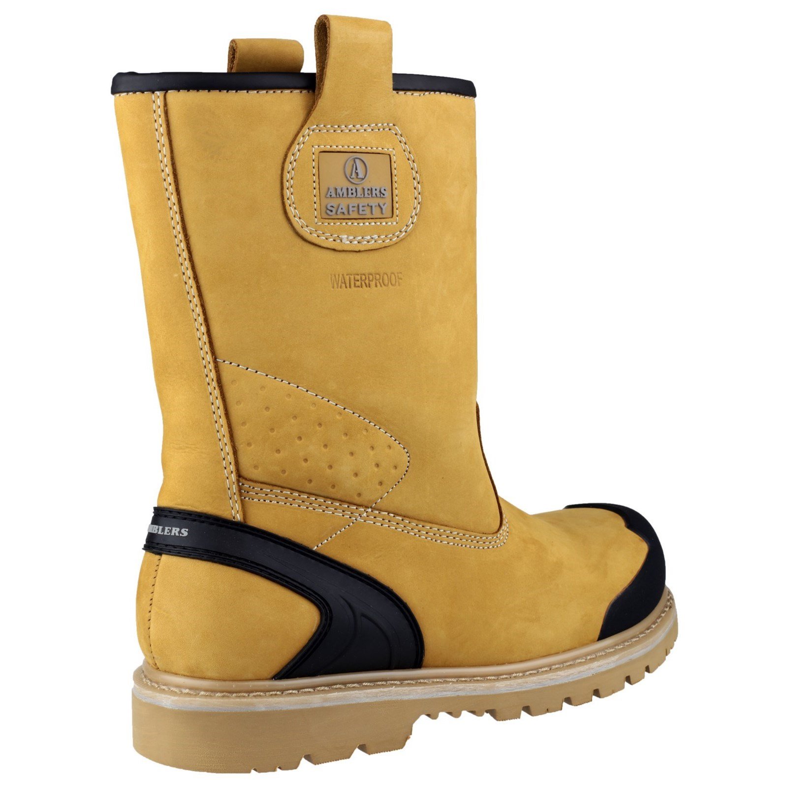 Amblers Safety FS222C S3 Wodoodporne buty ochronne Rigger Boot - Tan, multi, 44.5 EU