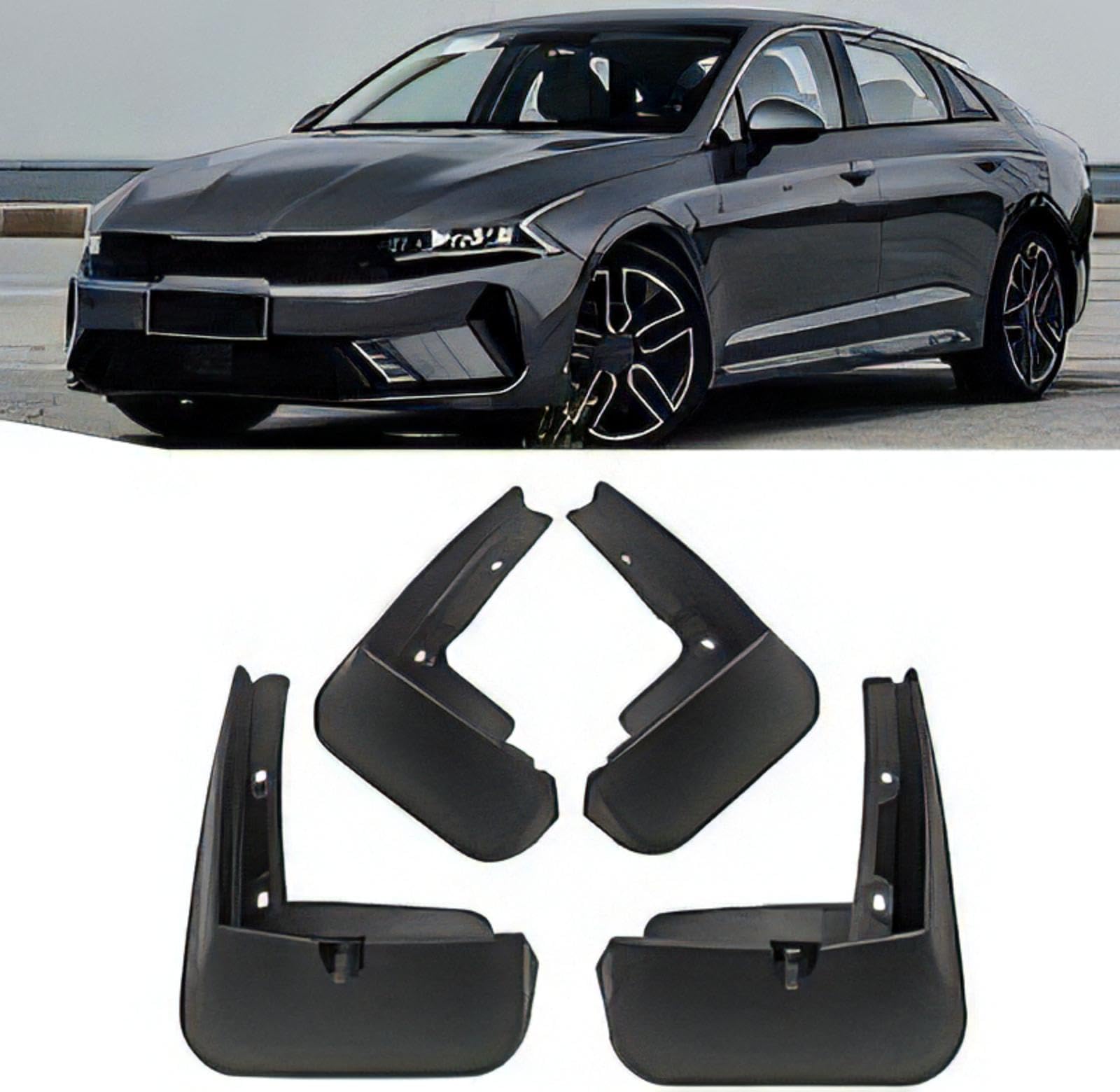 Garde-boue latéraux pour KIA K5 2020 sans perçage avec kit de fixation complet