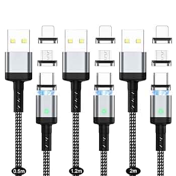 Amazon | SUNTAIHO マグネット充電ケーブル USB Type-c
