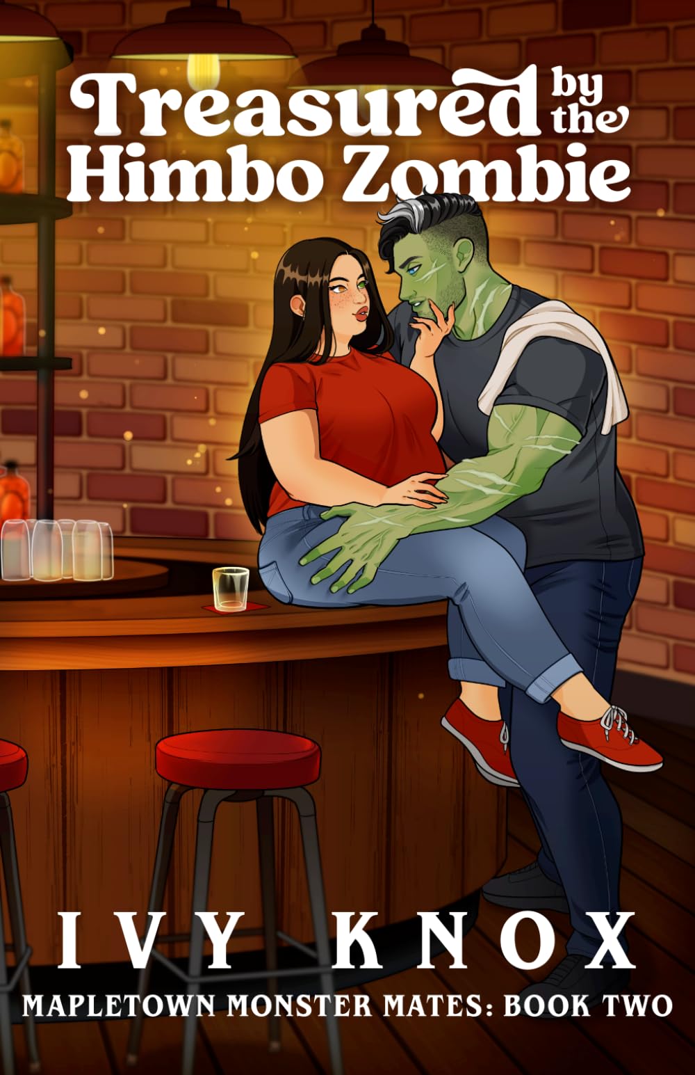 Treasured by the Himbo Zombie: Mapletown Monster Mates: Book 2 (A Friends to Lovers Romance)