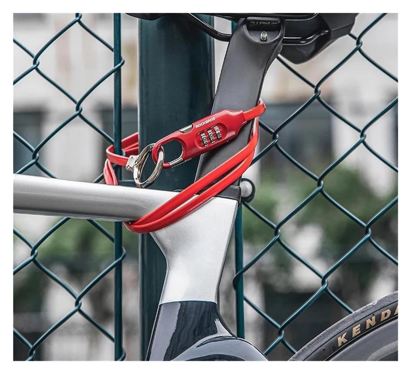 1 câble antivol for vélo.