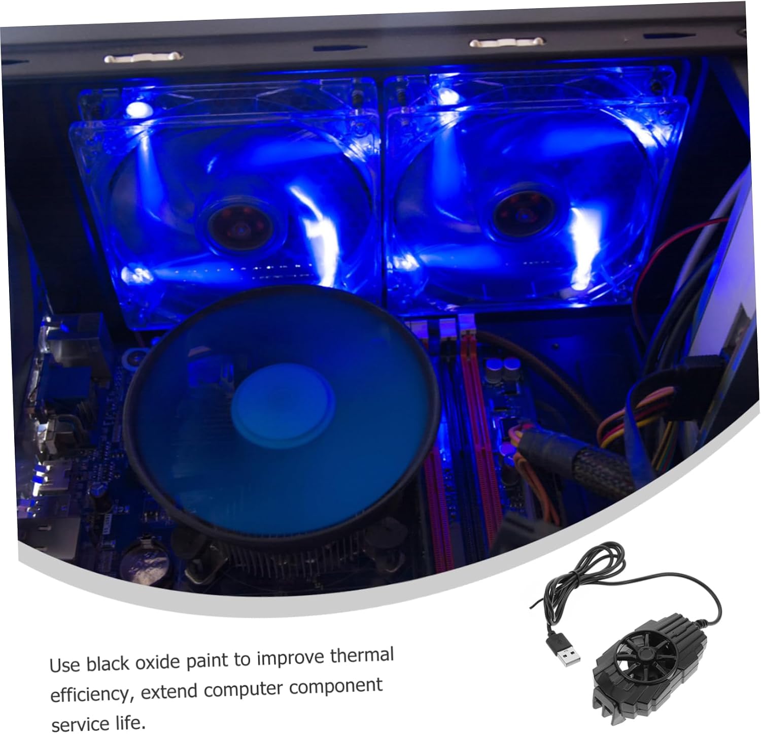 G6 Smartphone Cooling Fan with Turbine Cooling for 4.5-7.5 Inch Phones image 4