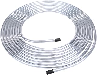 AC PERFORMANCE 1/4" Aluminum Fuel Line Hard Tube, 25 Feet Coil