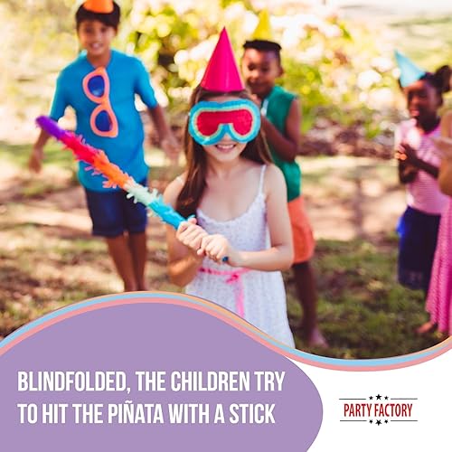 Miniatura 3 de Party Factory Piñata con números 0-9 para niños de cumpleaños de 16.5 x 13.7 x 3.1 pulgadas, decoración de cumpleaños (3)