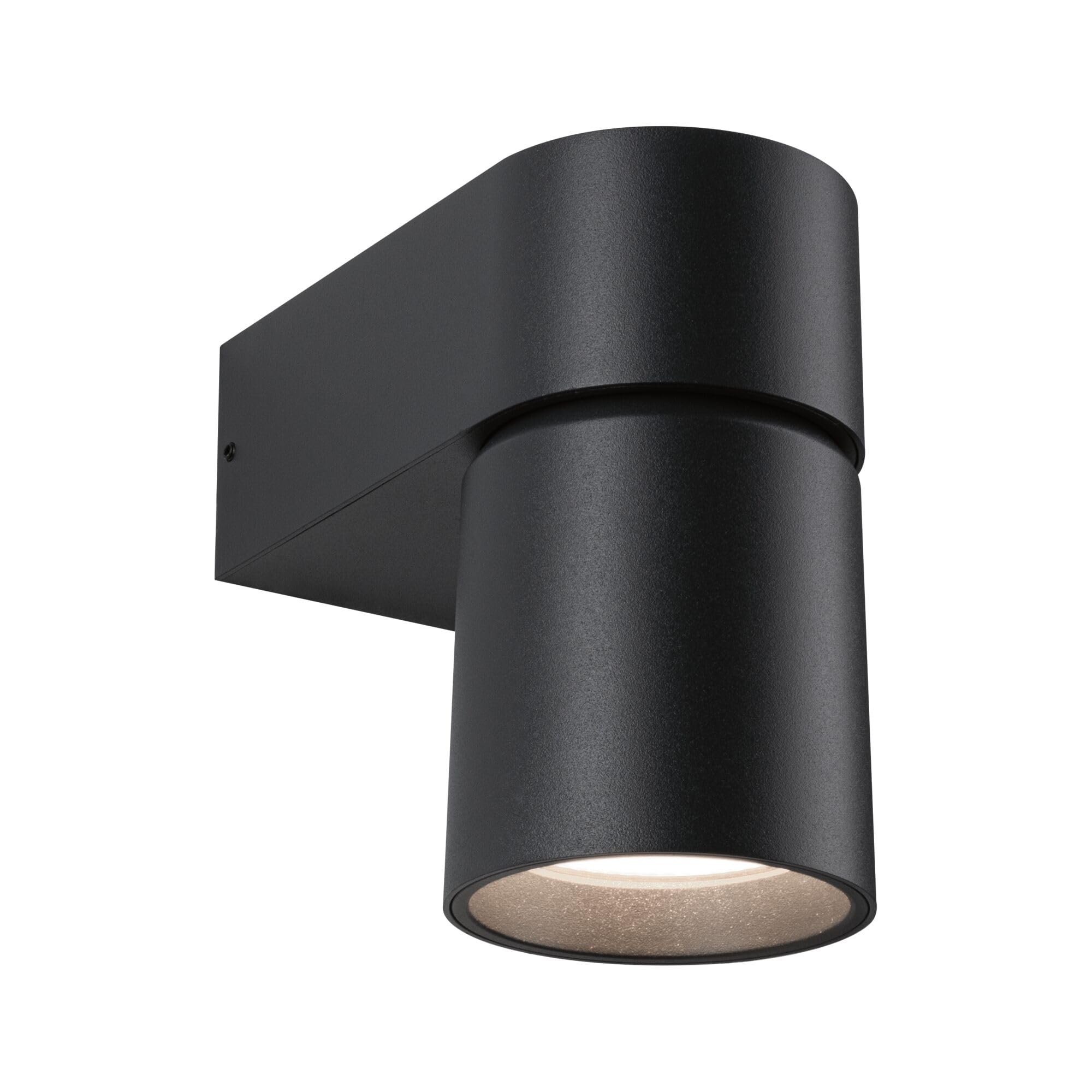 Paulmann 94820 LED Außenwandleuchte Kimu IP44 80mm 3000K 8W 500lm 230V 70° Anthrazit Aluminium Außenleuchte