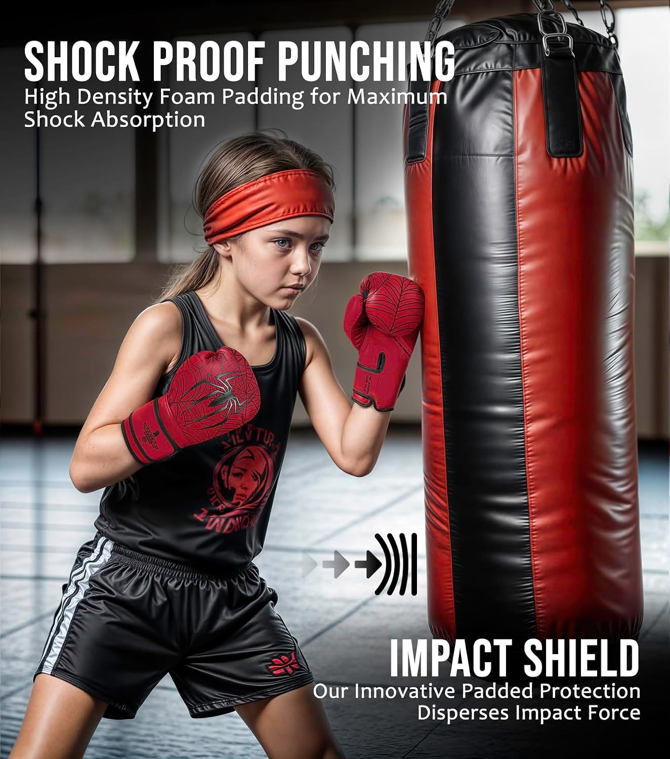 Exxact Sports Knockout Youth Boxing Gloves for Kids (3-10 Years) image 4
