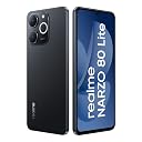 realme NARZO 80 Lite 4G (Obsidian Black 2026, 4GB+64GB) | 6300mAh Segment's Biggest Battery | 7.94mm Slim Design | 300% Ultra Volume | Pulse Light: 9 Colors, 5 Glow Modes | Ai Assist gallery image