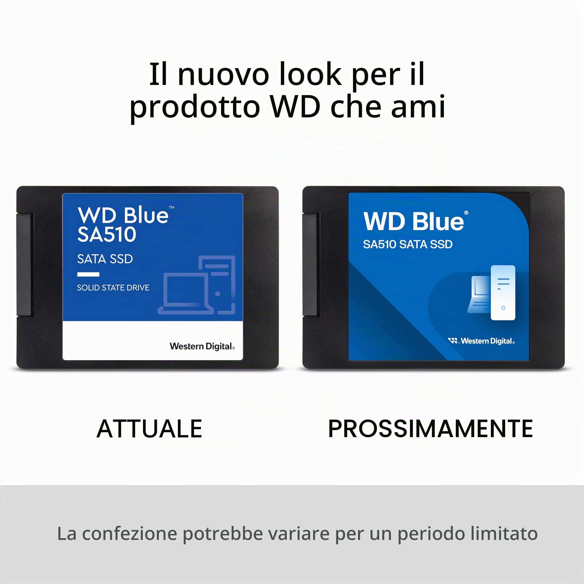 WD Blue SA510, 500 GB, 2.5
