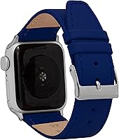 Vista 69 de Bandini Correas de cuero para mujer para Apple Watch de 1.496 pulgadas, 1.575 pulgadas, 1.614 pulgadas para mujer, correa delgada de cuero iWatch