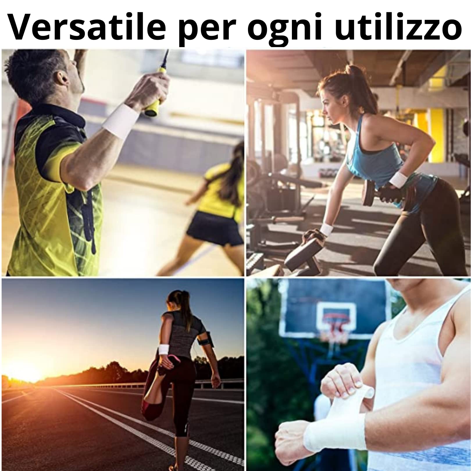 TS TAKESPORT - Bende Salvapelle, Salvapelle, Bendaggio Sportivo, Salvapelle Sportivo, Tape Sportivo, Sport Tape, Bendaggio Salvapelle in Schiuma Sottile di Poliuretano 7 cm (8 Rotoli)