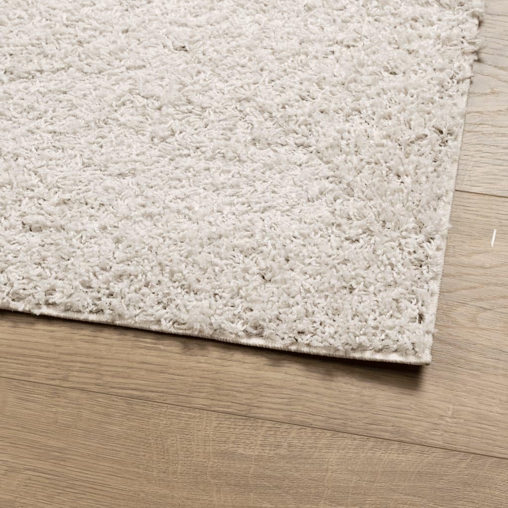 Tappeto Shaggy a pelo lungo, moderno, 120 x 170 cm, in morbido polipropilene, per soggiorno, camera da letto, certificato Oeko-TEX, pieghevole