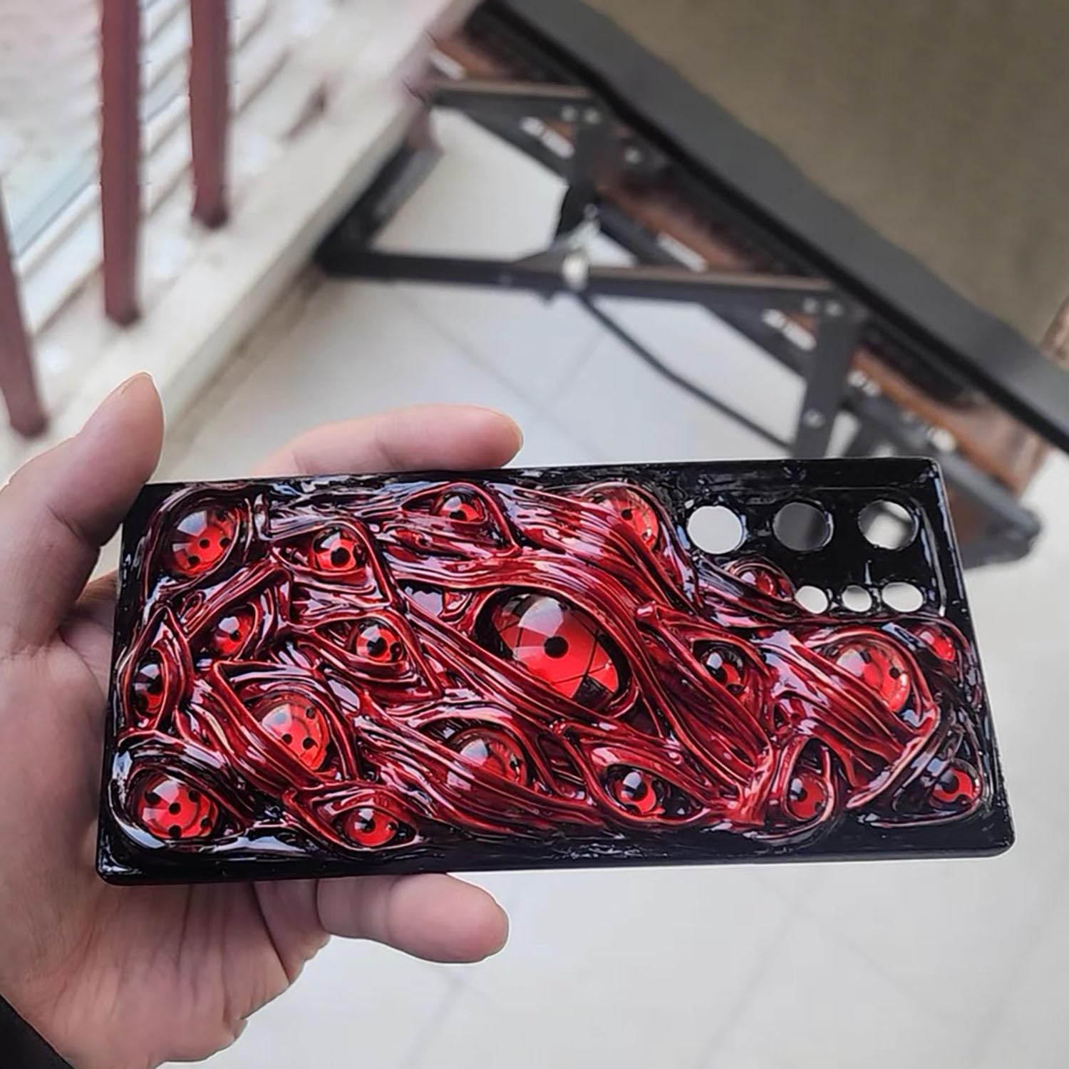 Amazon.com: 3D Gothic Phone Case for iPhone 16 15 14 13 12 11 Pro Max XS XR, Cool Eye Eyeball Phone Cover, Weird Spooky Phone Case Black : Cell Phones & Accessories Amazon.com: 3D Gothic Phone Case for iPhone 16 15 14 13 12 11 Pro Max XS XR, Cool Eye Eyeball Phone Cover, Weird Spooky Phone Case Black : Cell Phones & Accessories