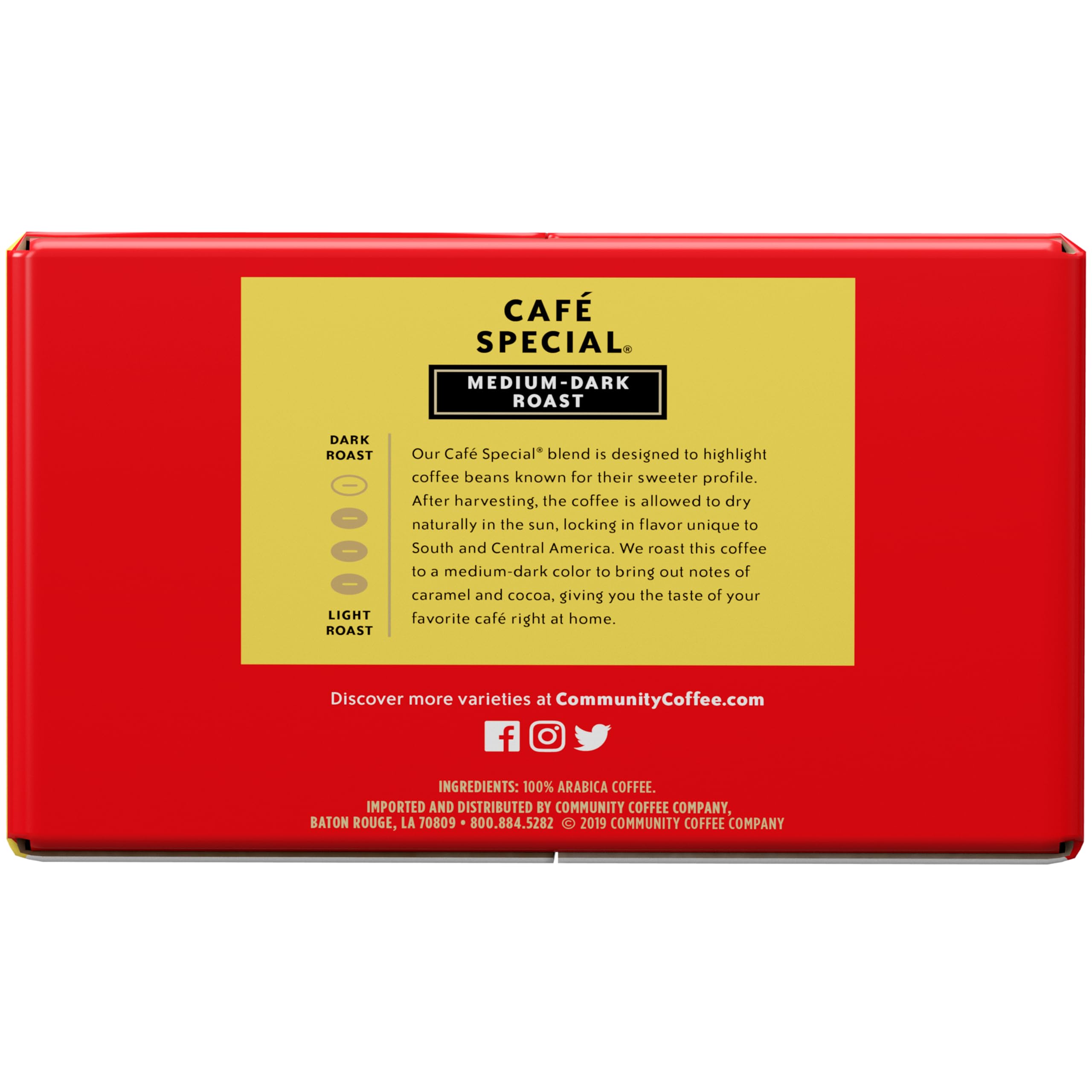Amazon.com: Community CoffeeCaf Special Medium Dark Roast, Single-Serve Keurig  K-Cup Pods, 80 Count (Pack of 1) : Grocery & Gourmet Food