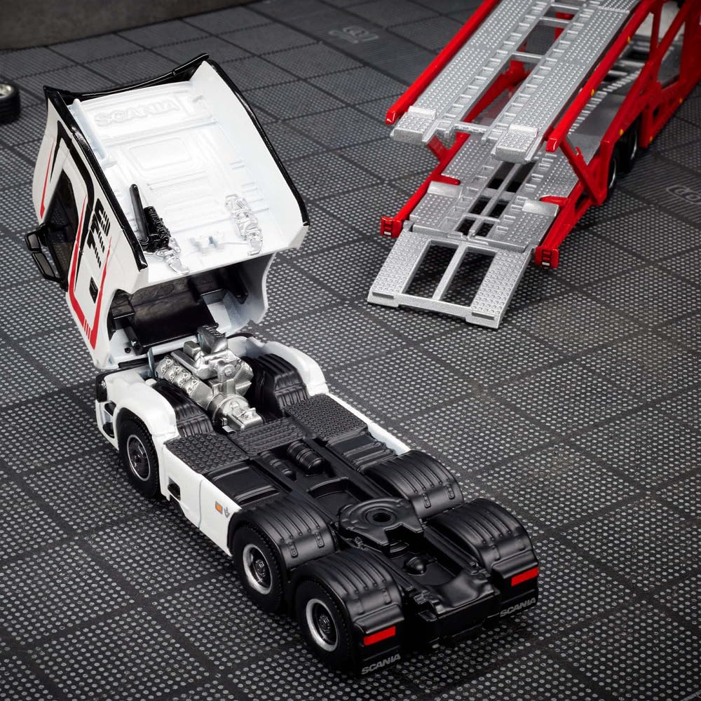 Amazon | Hot Wheels ELITE 64 - SCANIA 770 S Car carrier スカニア