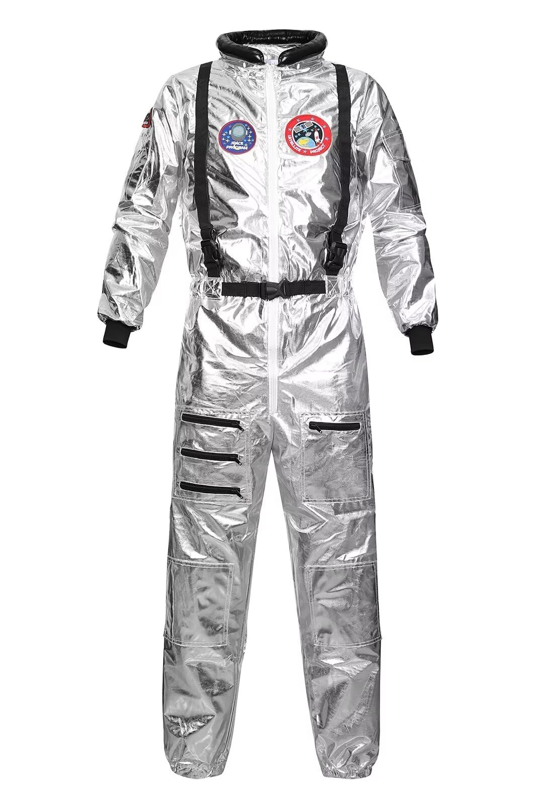 Disfraz Astronauta Adulto para Hombre Halloween Carnaval Americano Cadete del Espacio Cosplay
