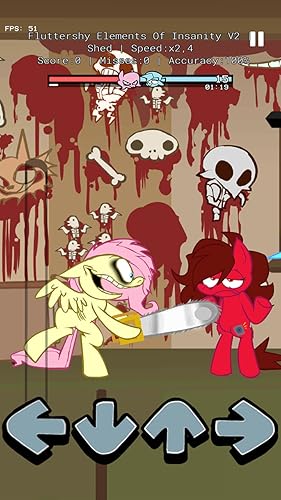FNF Pink Pony City Cross V1