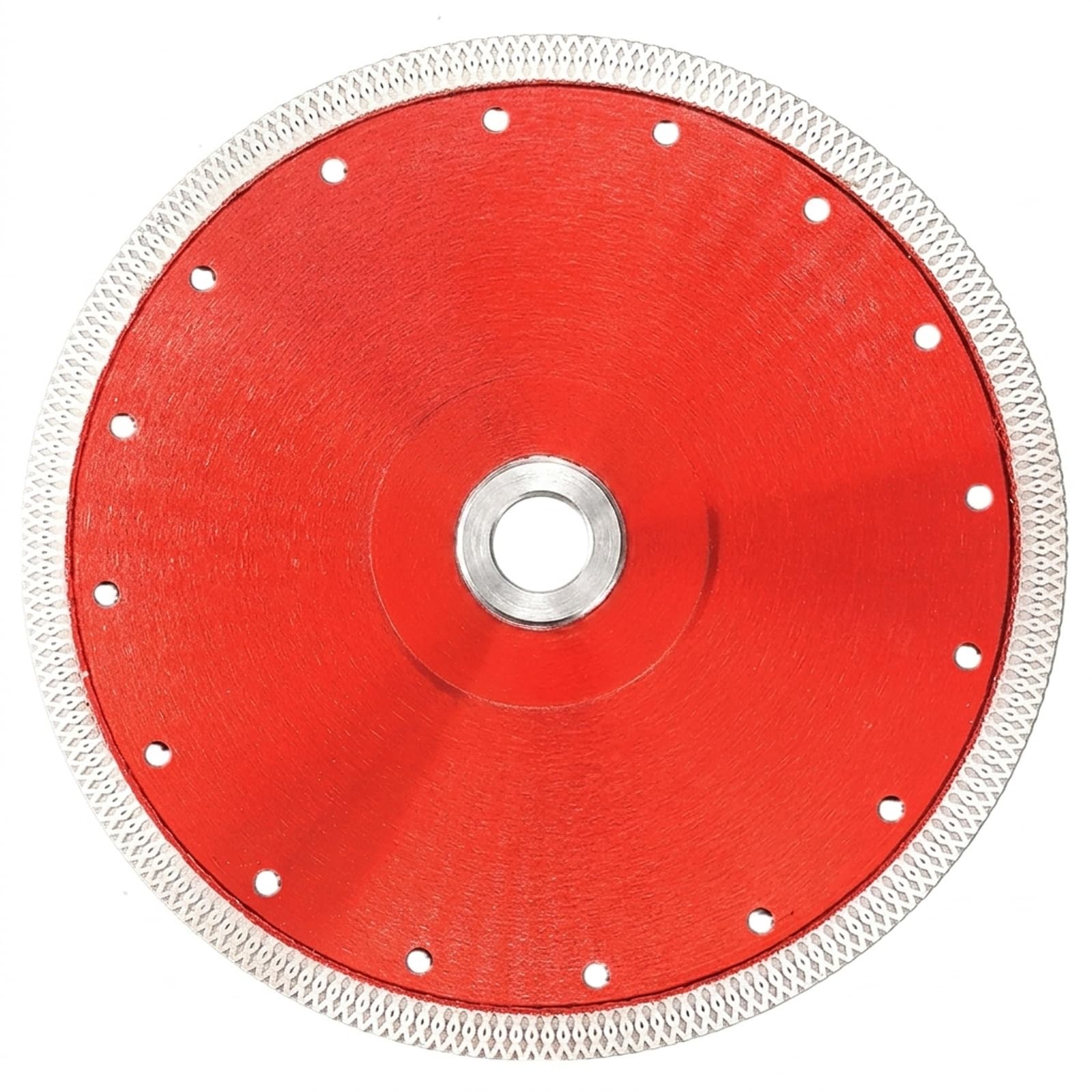 Disco de diamante de 230 mm, disco de corte profesional con brida, diseño de red turbo para amoladora angular, adecuado para gres porcelánico, granito, mármol, azulejos duros, cerámica, hormigón