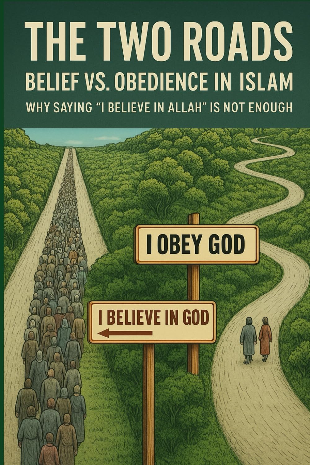 The Two Roads: Belief vs. Obedience in Islam: Why Saying 'I Believe in Allah' is Not Enough