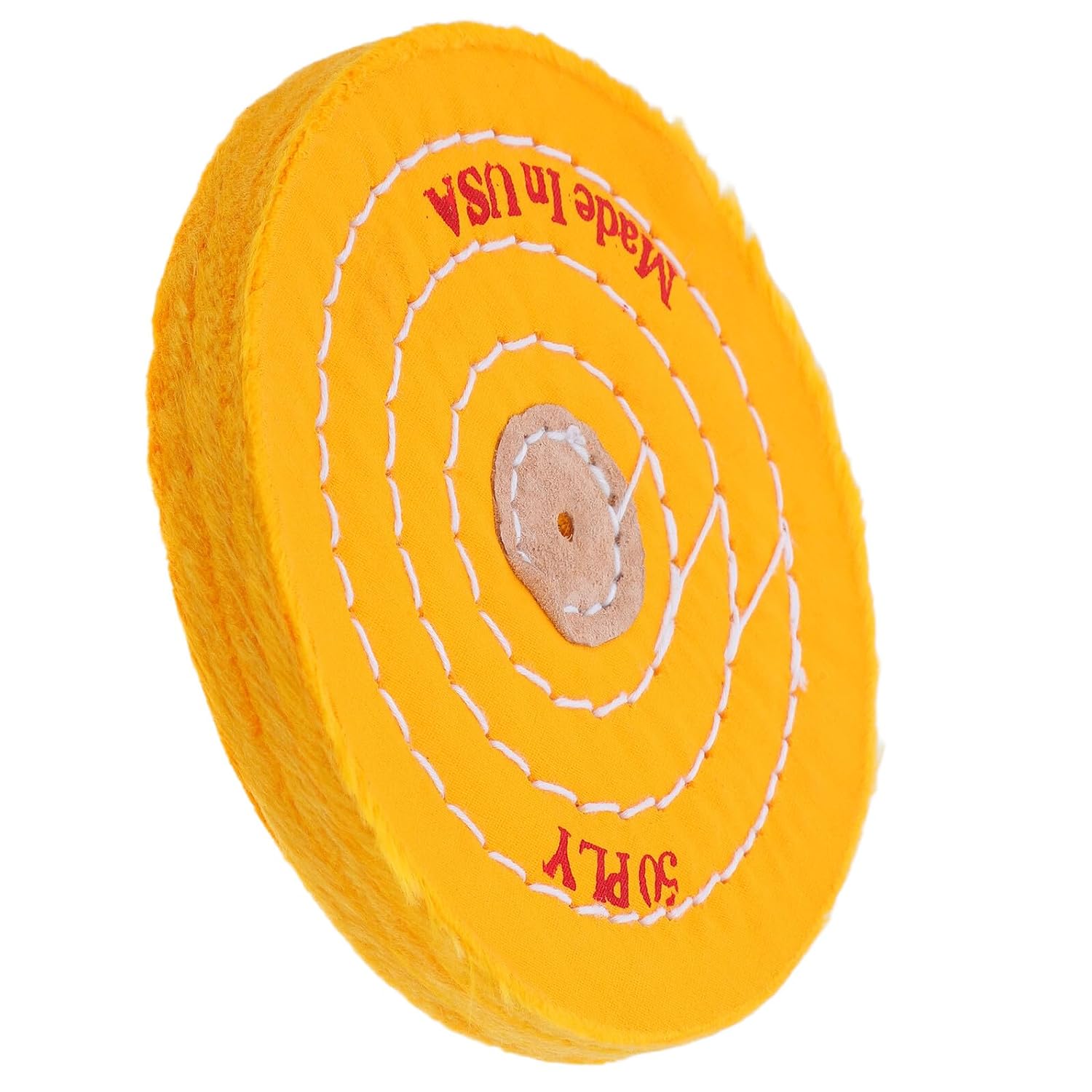 5 Inch Jewelry Polishing Buffing Wheel, Metal Polishing Cloth Fabric Wheel for Rotary Tools, Pearl Velvet Polisher for Jewelry, Glass, and Metal Grinding Supplies