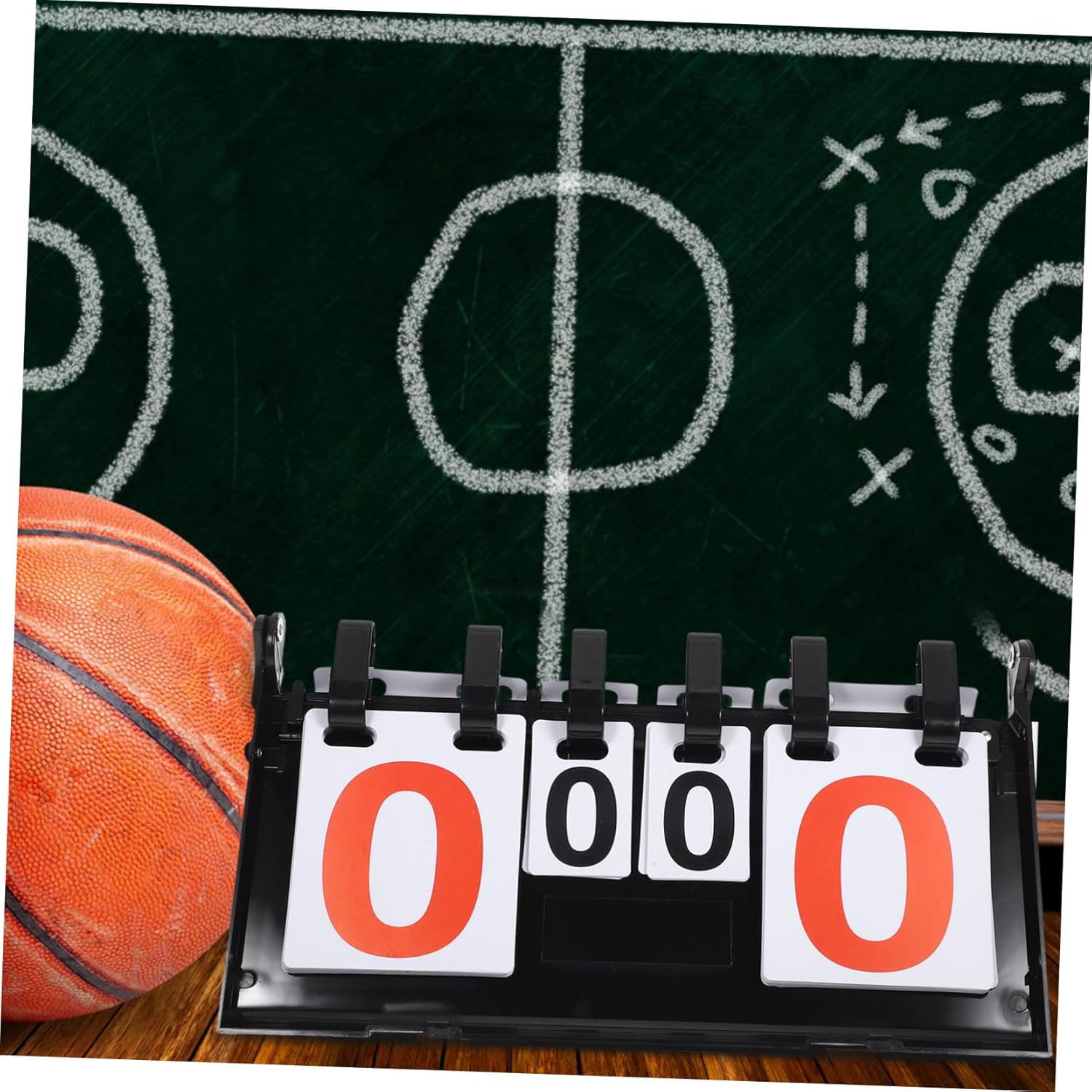 Multi-Functional Basketball Scoreboard Numbers for Easy Scorekeeping Indoor and Outdoor Sports Games Portable Design for Table Tennis and More