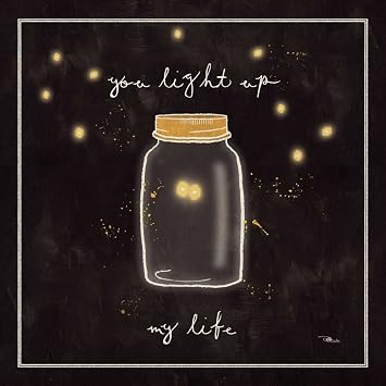 ArtExpert Firefly Glow I by Pela Studio - 12x12 Art Print Poster