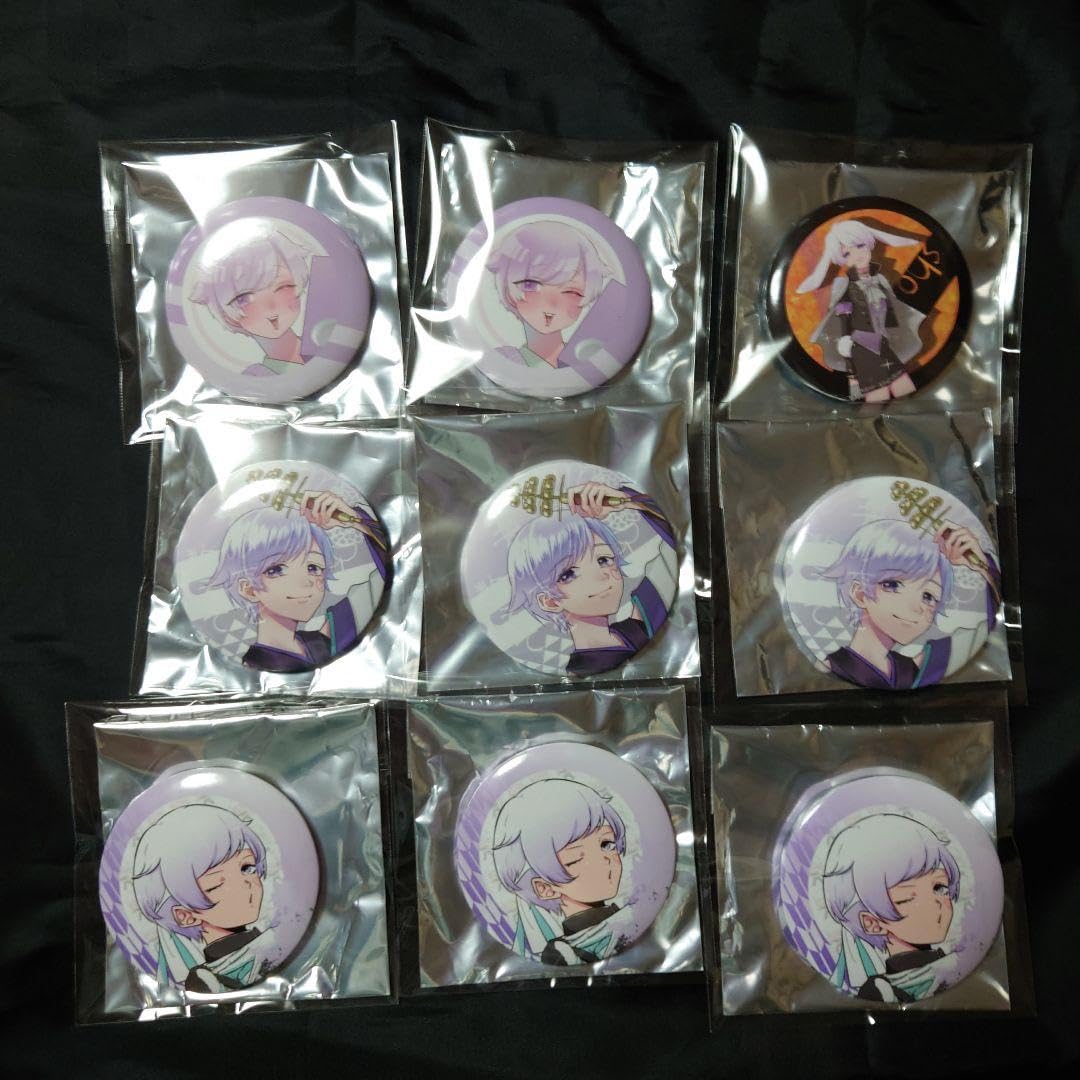 Amazon.co.jp: いれいす 初兎 缶バッジ 9個 セット : おもちゃ 