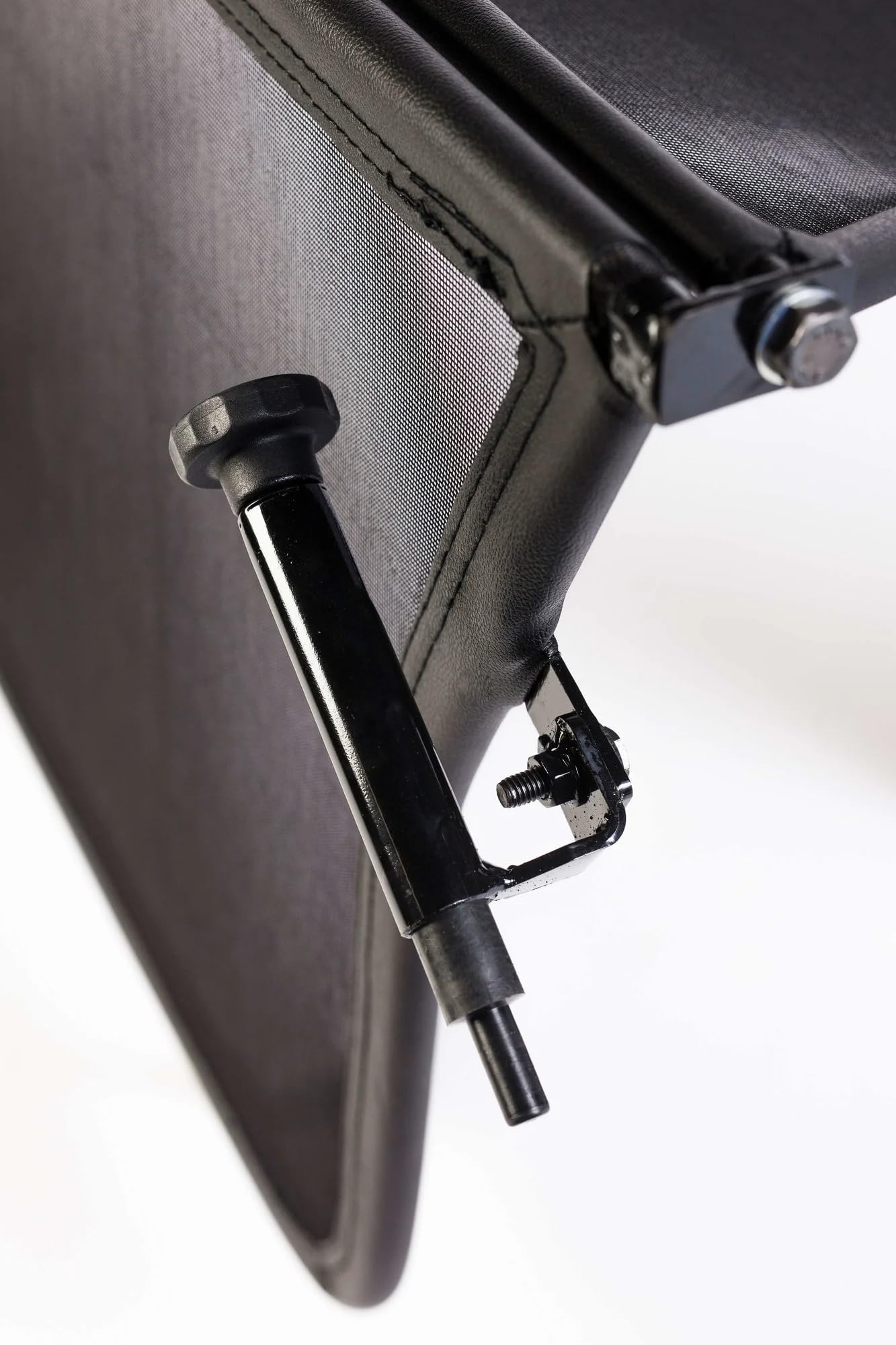 TiefTech Deflector de Viento para Saab 900 Classic Descapotable (1986-1993) - Plegable - con Cierre Rápido - Negro | Deflector de Viento | Deflector de Aire | Parabrisas para descapotable