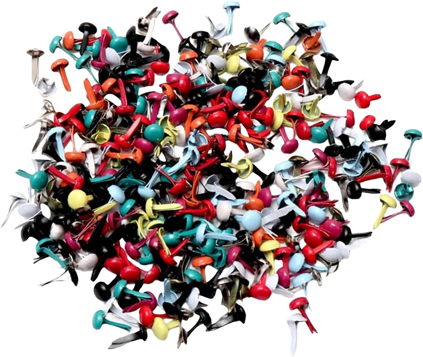 200Pcs Mini Brads Paper Fasteners Decoration Embellishment for Scrapbook Crafts | Scrapbooking & Paper Crafts | Scrapbooking | Scrapbooking Embellishments | Decorative Brads