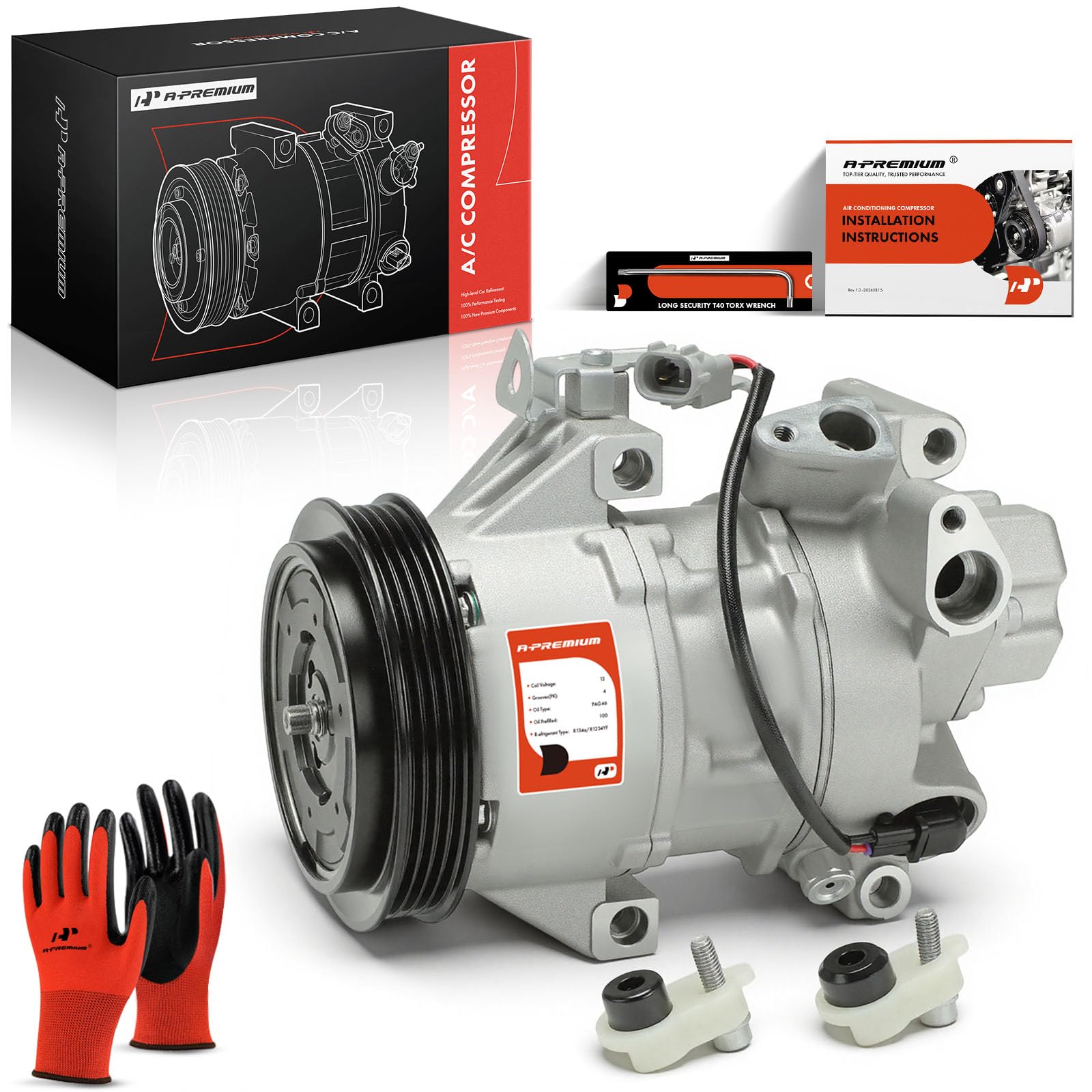 Amazon.com: A-Premium AC Compressor Compatible with Scion xA xB