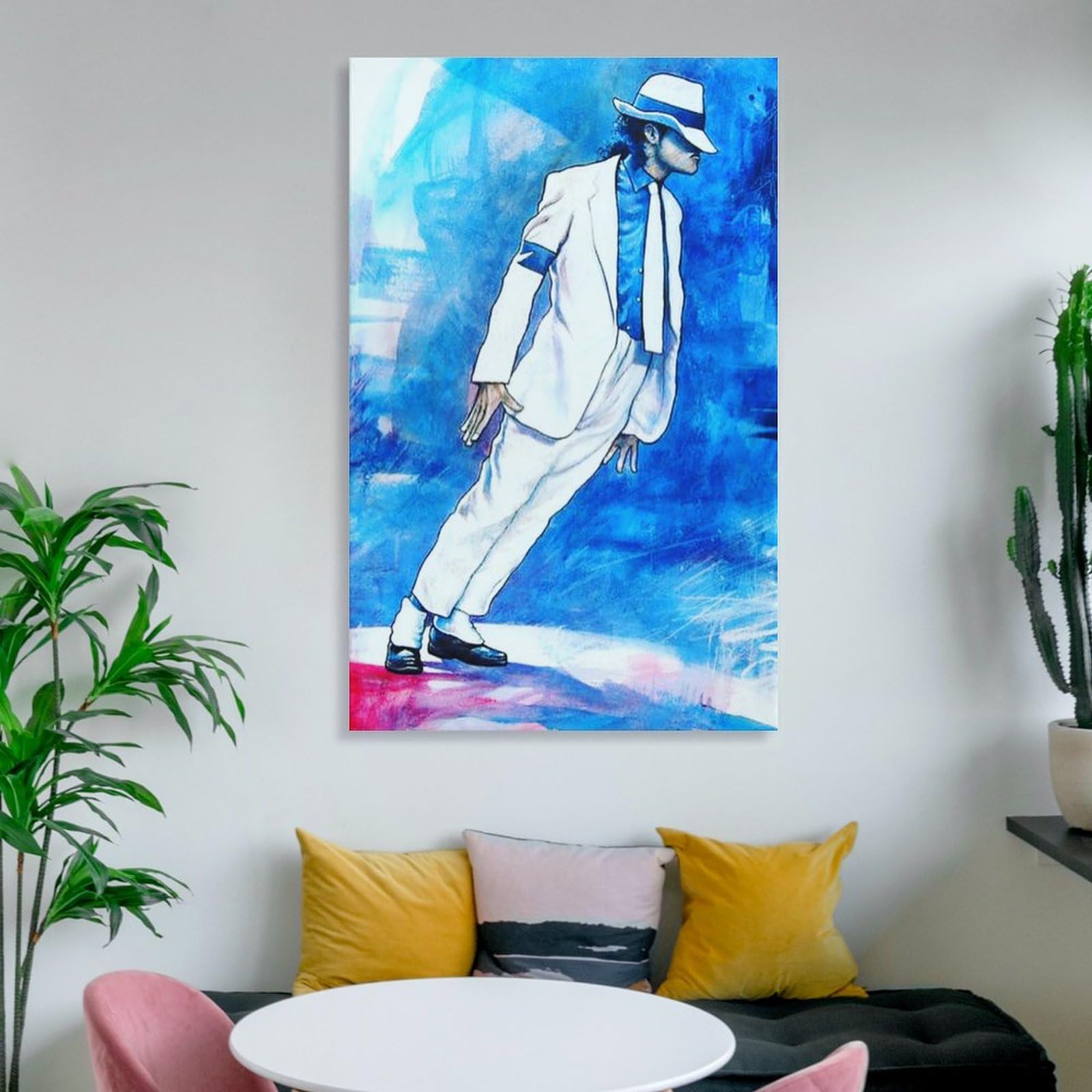 Amazon.co.jp: マイケル・ジャクソン周辺絵画ポスター キャンバス