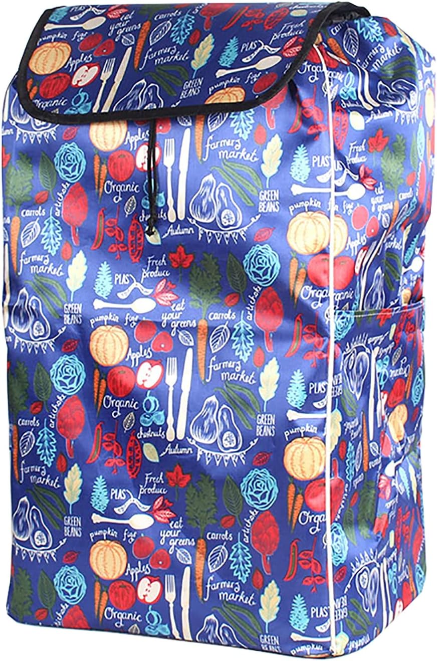 GJgwcd Shopping cart bag, Oxford cloth waterproof trolley replacement