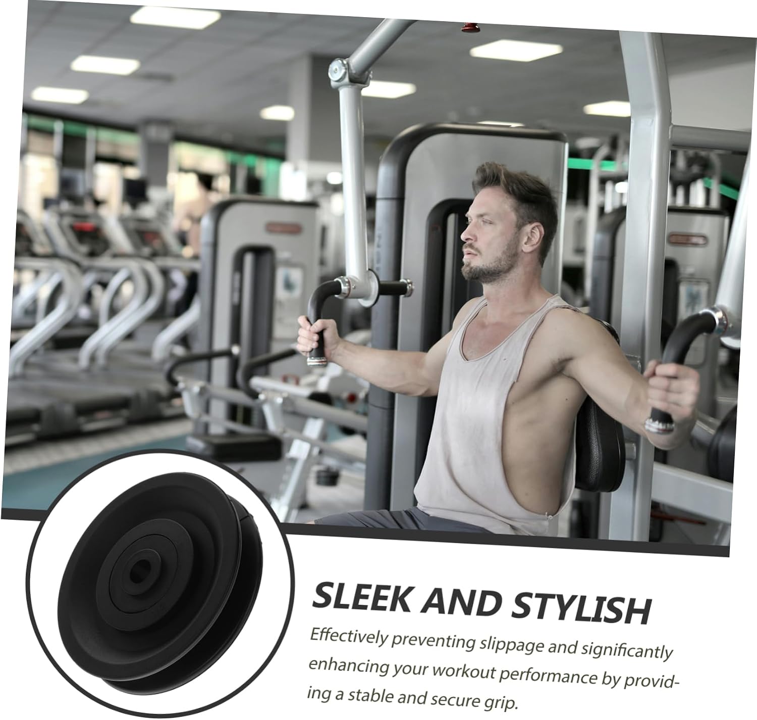 BESPORTBLE 4pcs Replacement Cable Machine Part Pulley Sheath for Gym Cable Accessories Exercise Equipment