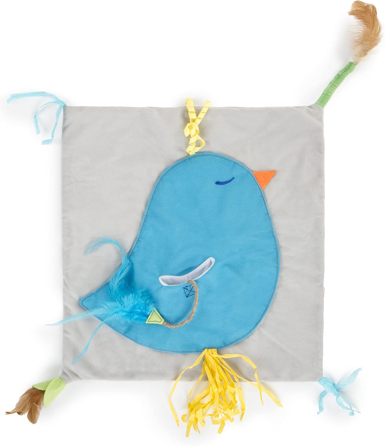 SmartyKat Purrfect Play Crinkle Activity Mat with Cat Toys