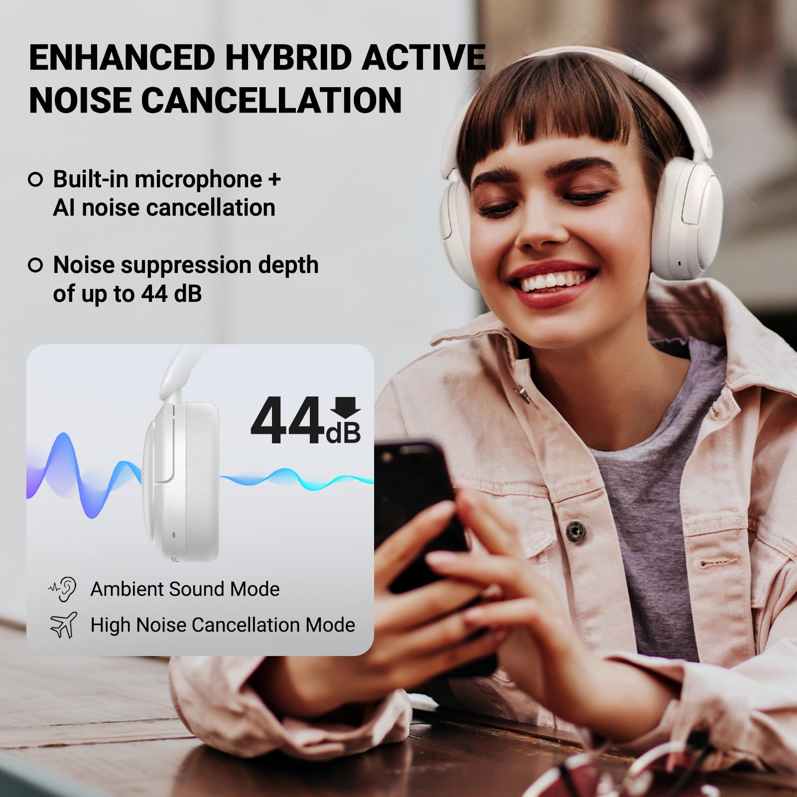 Edifier V80 ANC Cuffie Active Bluetooth - Recensioni e Offerte - Dettaglio