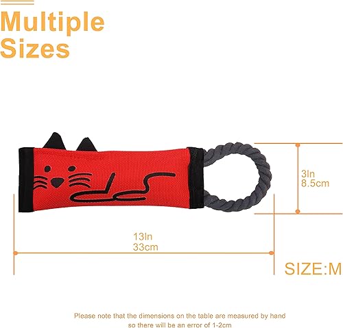 Miniatura 7 de Fire Hose - Juguete interactivo para perros de agua chirriante, juguete para perro para Tug O War, juguete duradero para masticar con chirriantes,