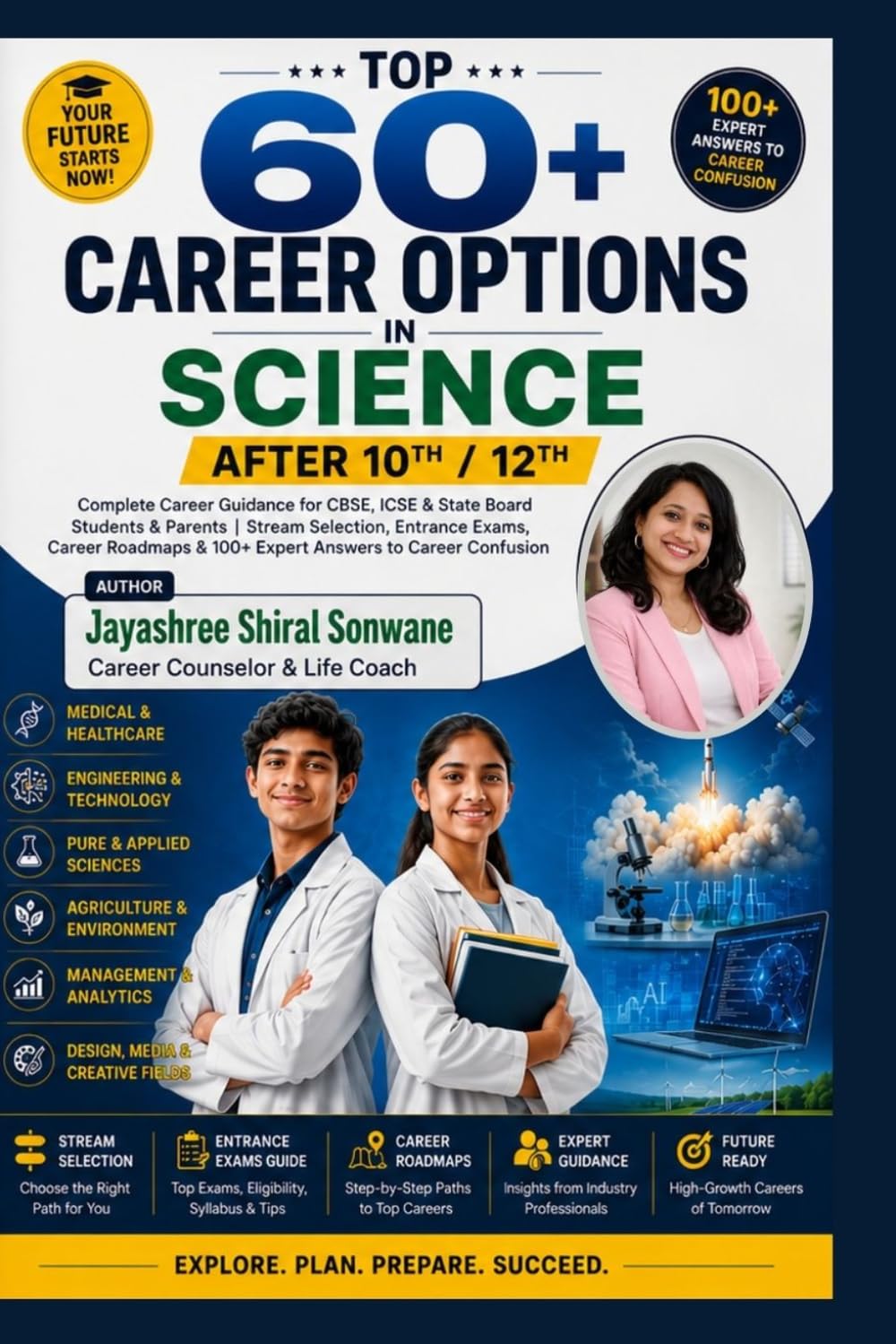 Top 60+ Career Options in Science After 10th/12th: Complete Career Guidance for CBSE, ICSE & State Board Students & Parents | Stream Selection, Entrance Exams, Career Roadmaps & 100+ Expert Answers