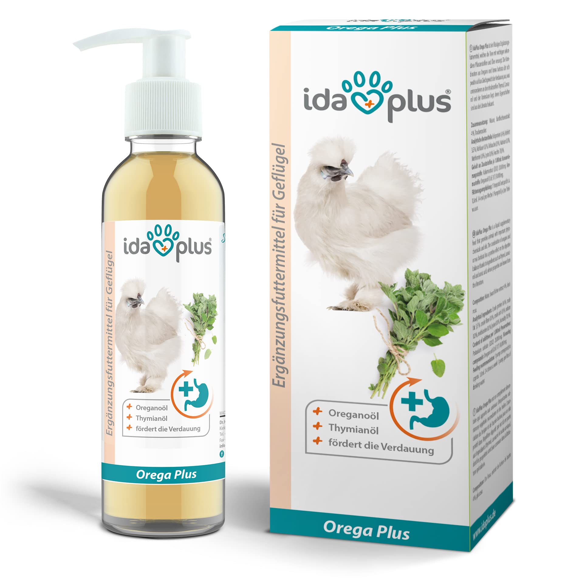 Buy Ida Plus,Orega Plus,Oregano oil for chickens supports the digestion