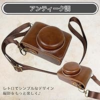 【美品】sony zv-1f vlogカメラ カメラケース付き カメラケース SONY (ソニー) VLOGCAM ZV-1 / ZV-1F / ZV-1II用 レトロ