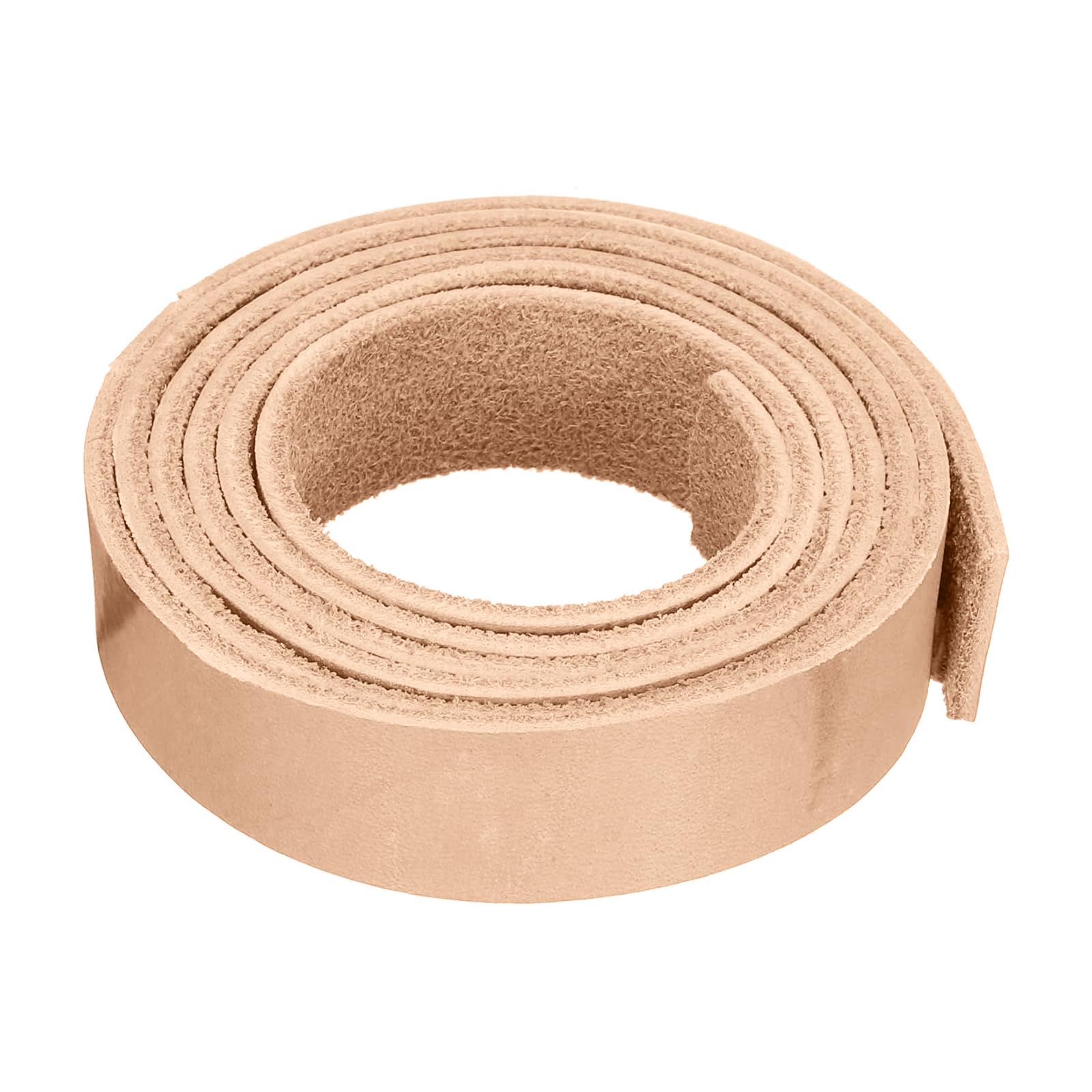 Unifizz 1.1 Yard x 15 mm Flat Leather Cord for Jewellery Making, Leather Strap Cord for DIY Crafts, Bracelet Necklace Craft Leather Cord - Pure Brown