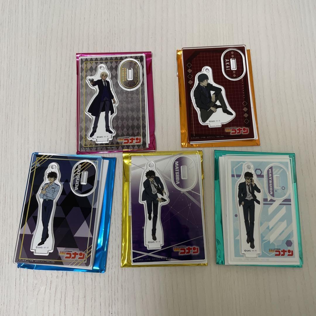 Amazon.co.jp: ミニアクリルスタンド セット 松田陣平 安室透 赤井秀一