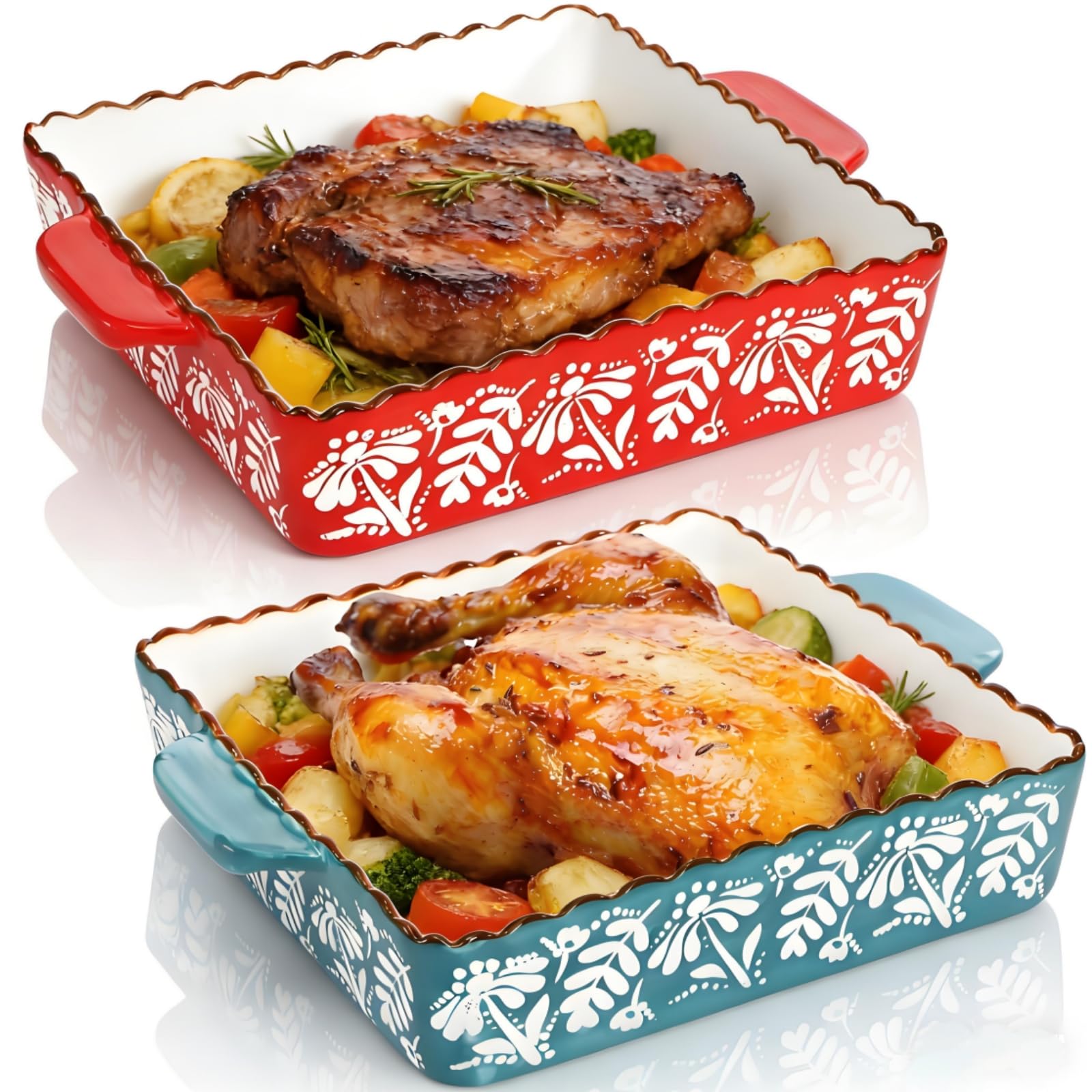 Acshio Ceramic Baking Dish Set