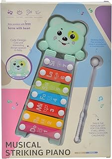 Plastic Musical Striking Piano Multicolor Ceno-160