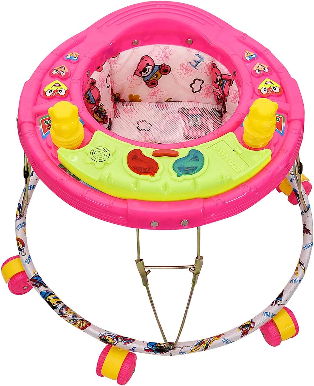 NewAge Baby Walker With Rattles Walker(7 Months-1 Year, Yellow)